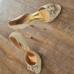 Bradley Mischka bridal shoes